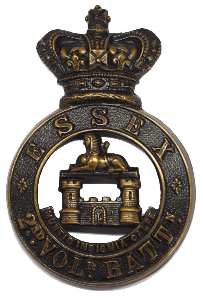 2nd VB Essex Regiment second pattern glengarry badge