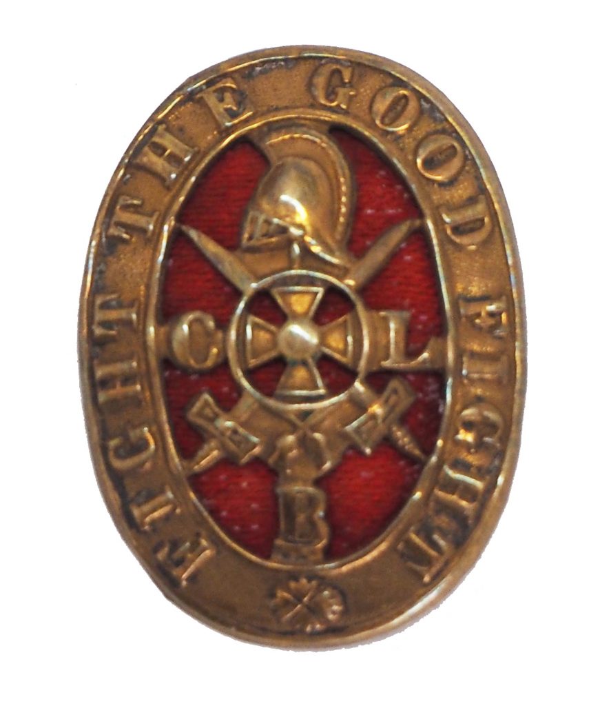 Church Lad's Brigade small cap badge