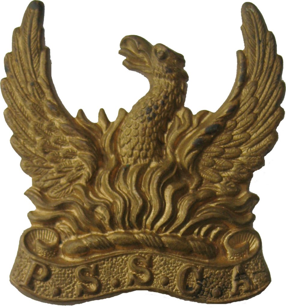 Public School Secondary Cadets Association cap badge