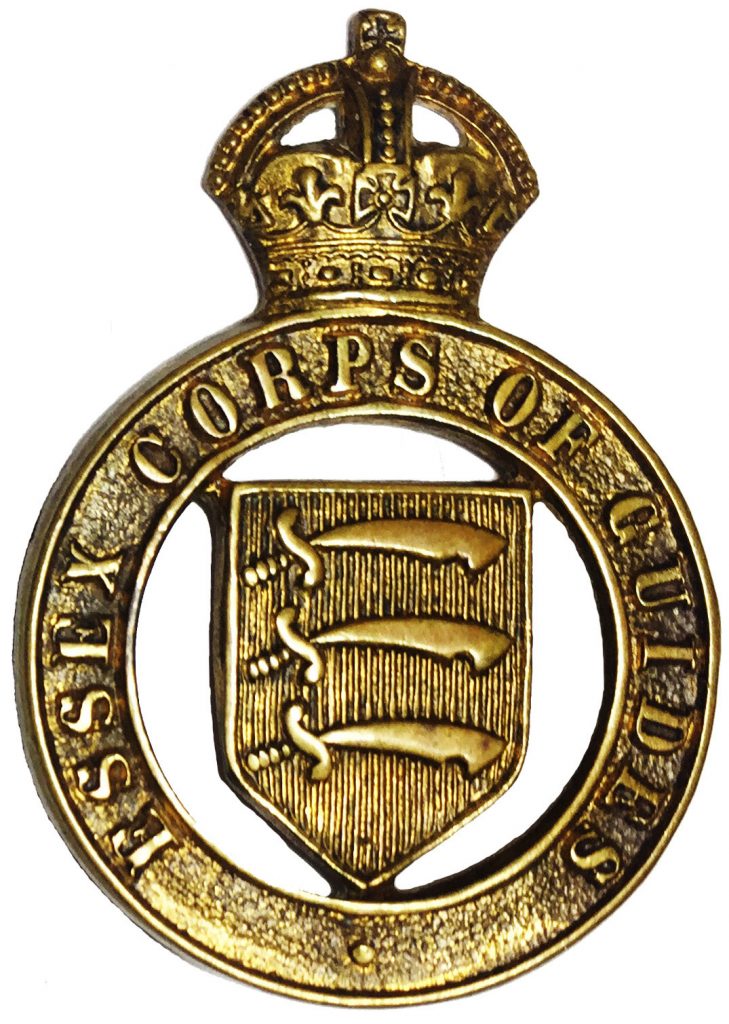 Essex Corps of Guides cap badge