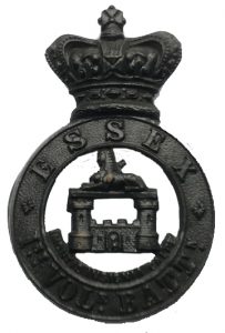 1st VB Essex Regiment glengarry badge