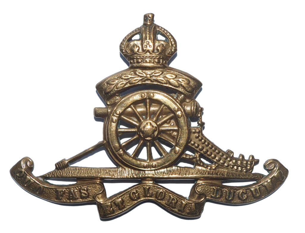 Essex RFA RGA cap badge